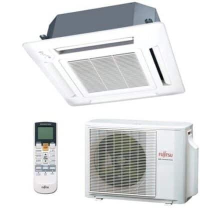 Ar Condicionado Split Cassete Inverter Fujitsu 17000 Btus QuenteFrio 220v 1F AUBF18LAL