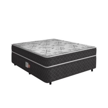 Cama Box Conjugada Casal Ortopedica D28 - Lucas Home - Unique 138x188x52cm