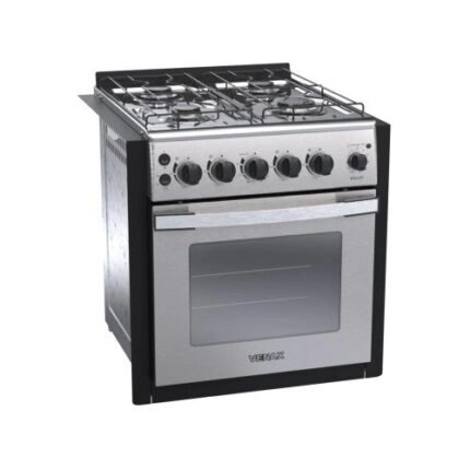 Fogao a Gas de Embutir 4 Bocas Venax Gaudi Platinum gii Inox